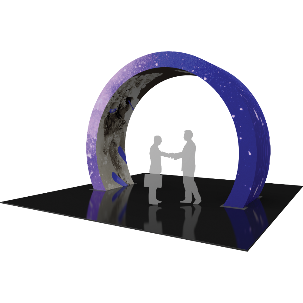 Formulate 12.5ft Arch 06 Tension Fabric Structure