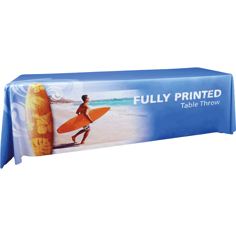 Premium Dye Sub Table Throw