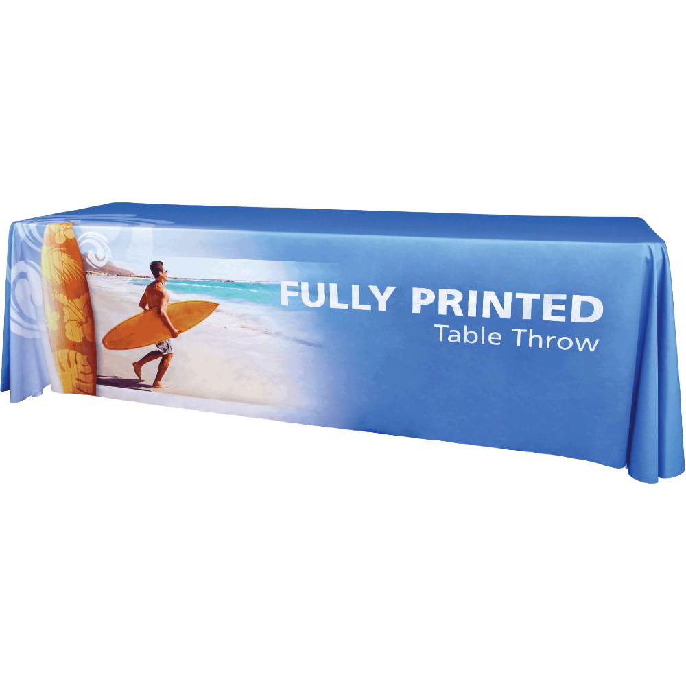 Premium Dye Sub Table Throw