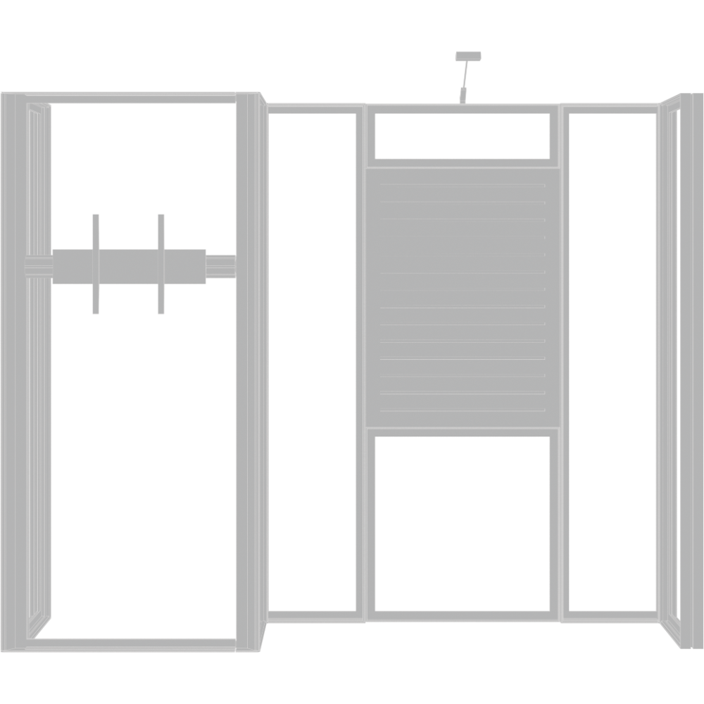 Hybrid Pro 10ft Modular Backwall Kit 34