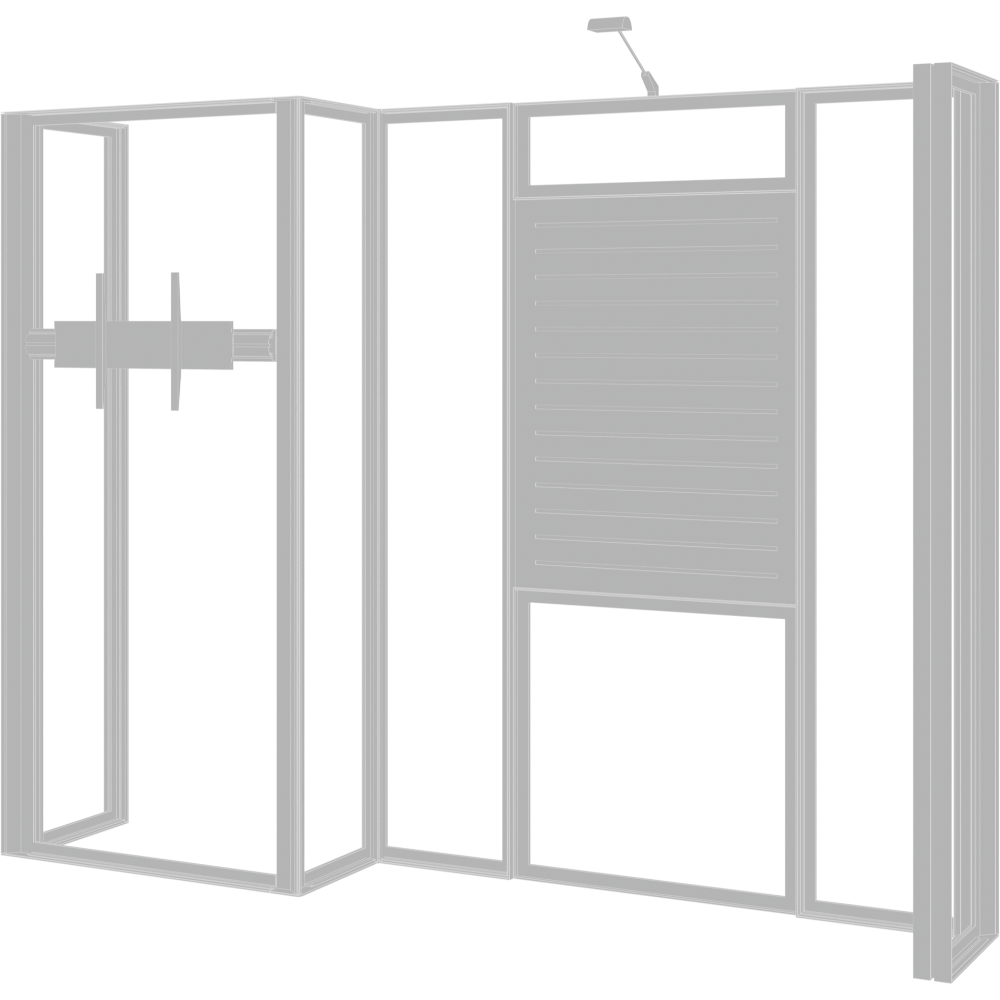Hybrid Pro 10ft Modular Backwall Kit 34