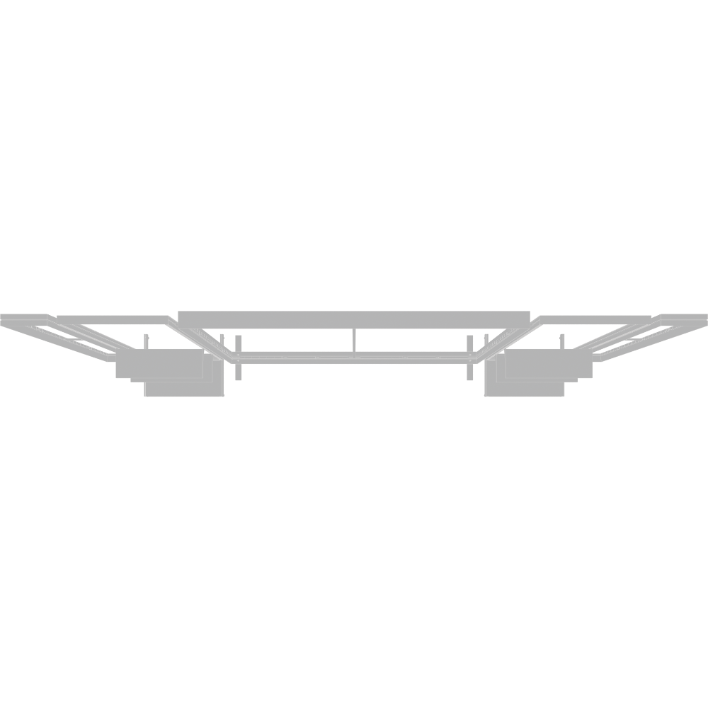 Hybrid Pro 20ft Modular Backwall Kit 36