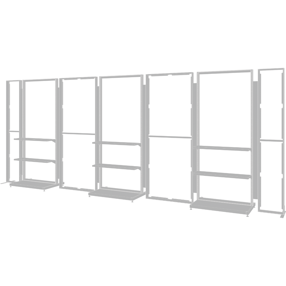 Hybrid Pro 20ft Modular Backwall Kit 37