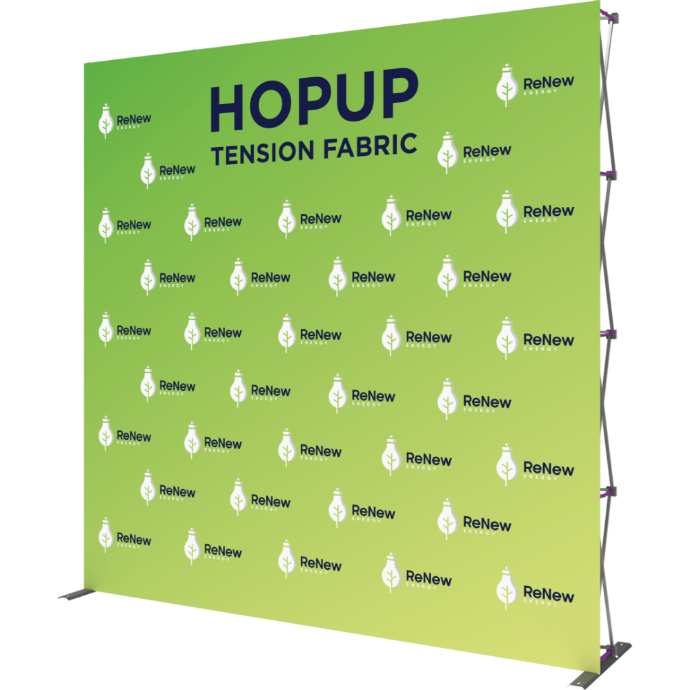 Hopup 10ft Straight Extra Tall Tension Fabric Display