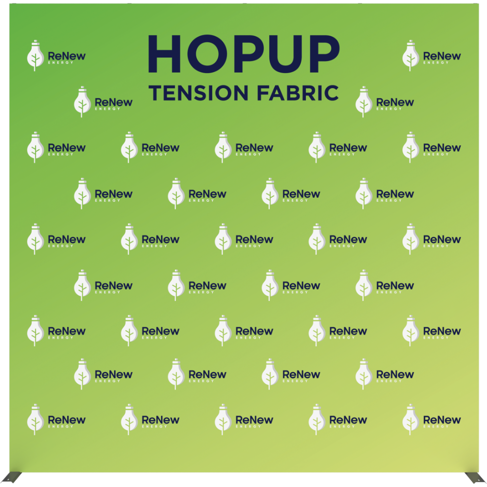 Hopup 10ft Straight Extra Tall Tension Fabric Display