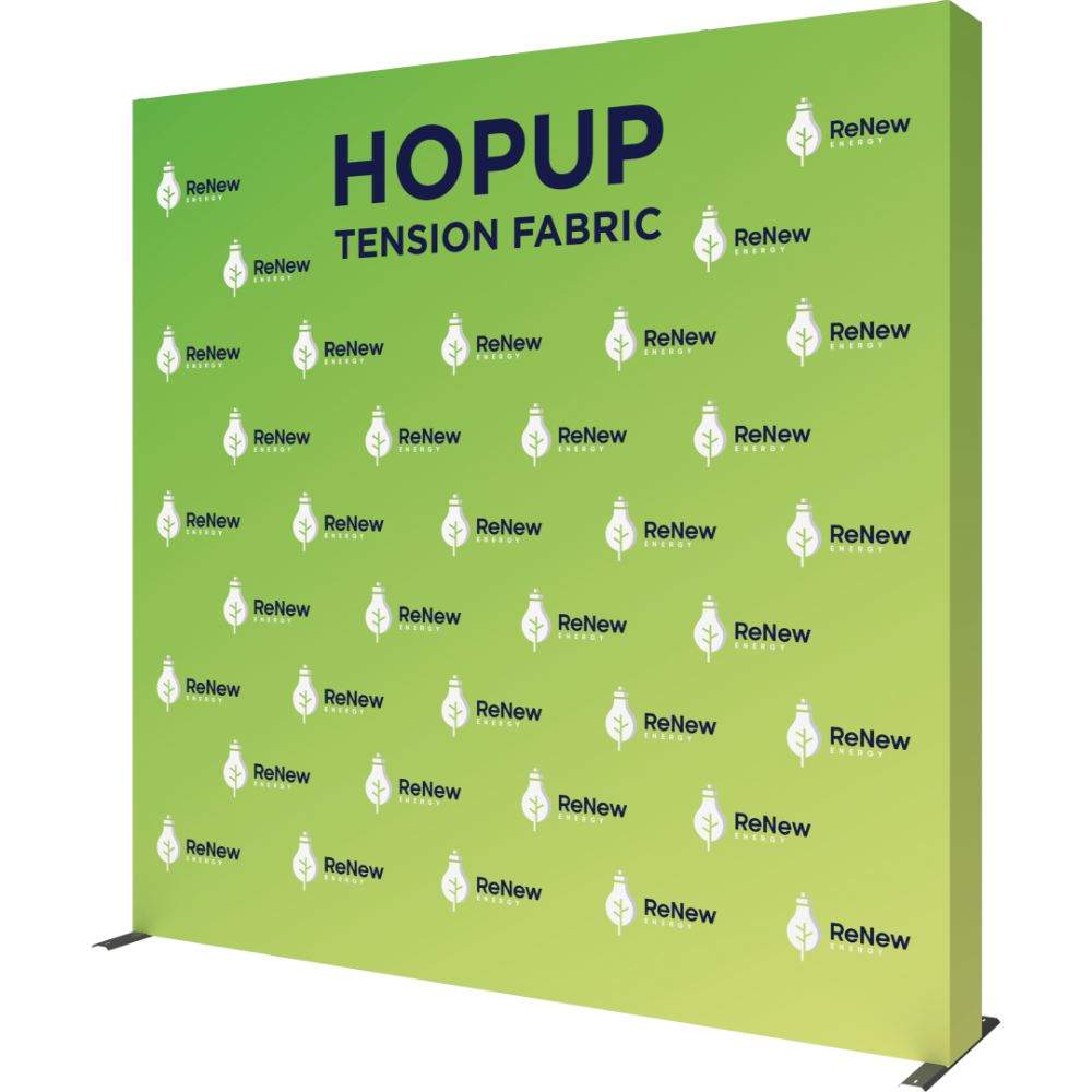 Hopup 10ft Straight Extra Tall Tension Fabric Display