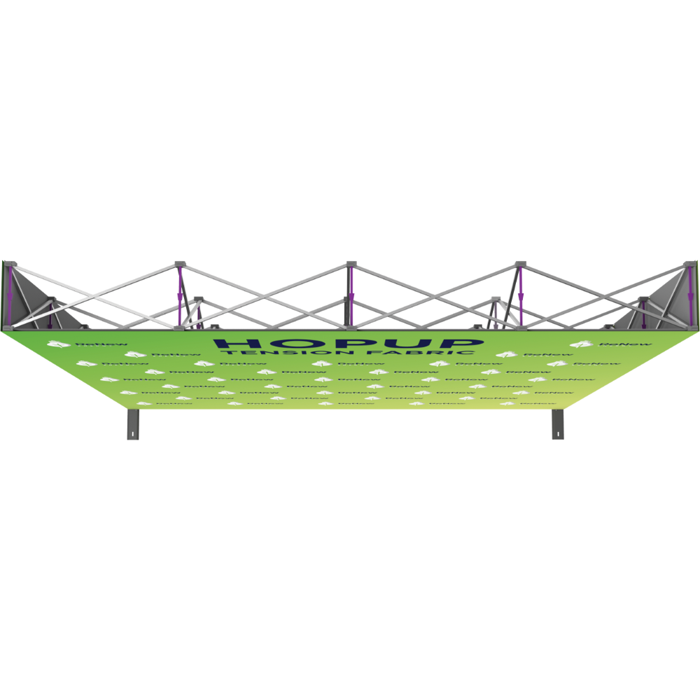 Hopup 10ft Straight Extra Tall Tension Fabric Display
