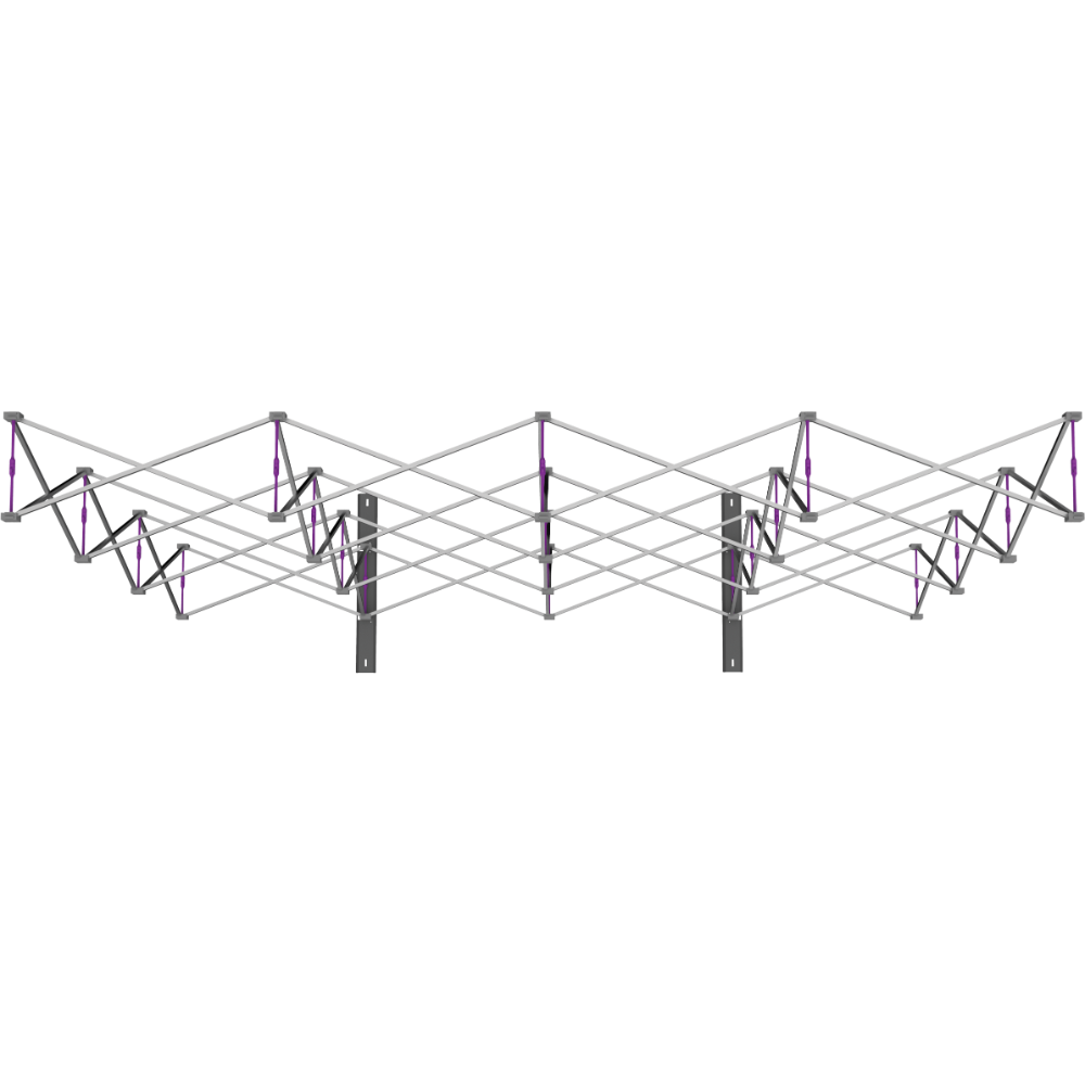 Hopup 10ft Straight Full Height Tension Fabric Display