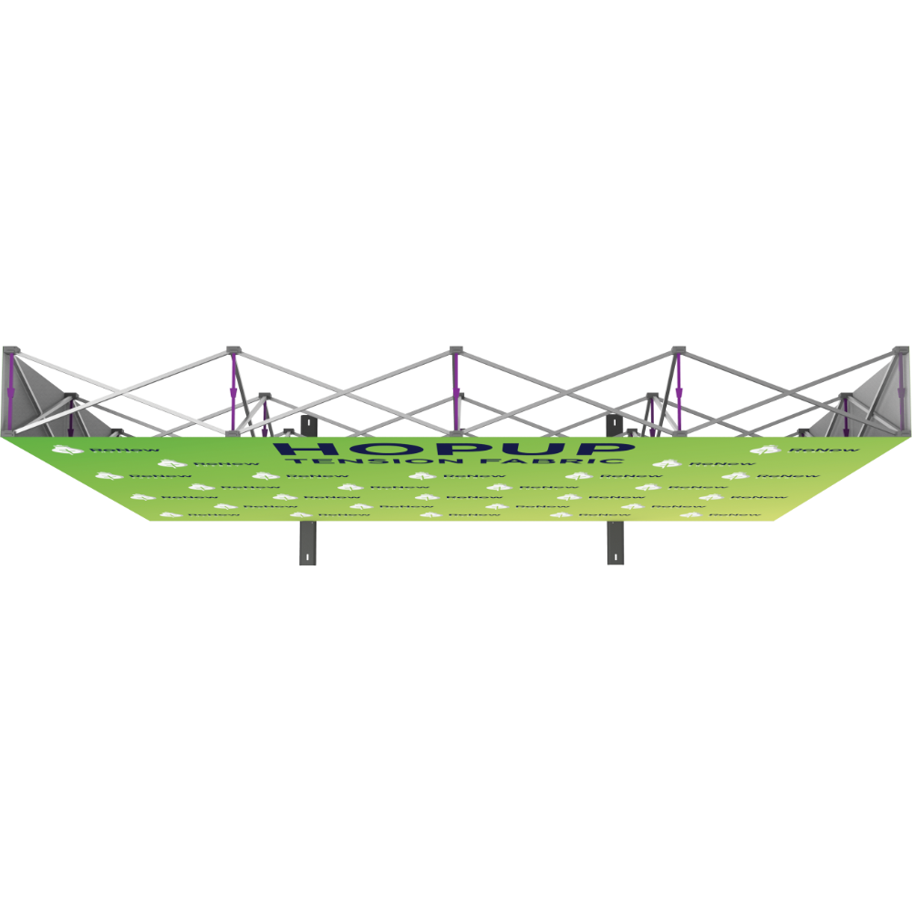Hopup 10ft Straight Full Height Tension Fabric Display