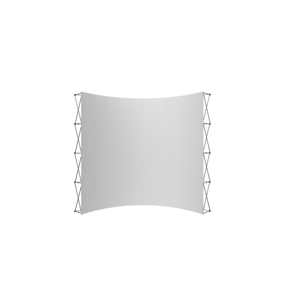 Hopup 13ft Curved Extra Tall Tension Fabric Display