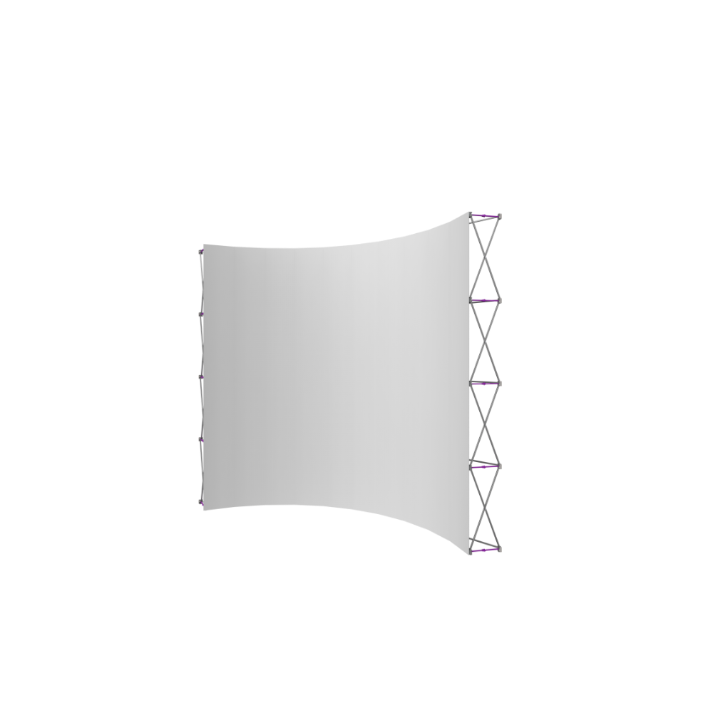 Hopup 13ft Curved Extra Tall Tension Fabric Display