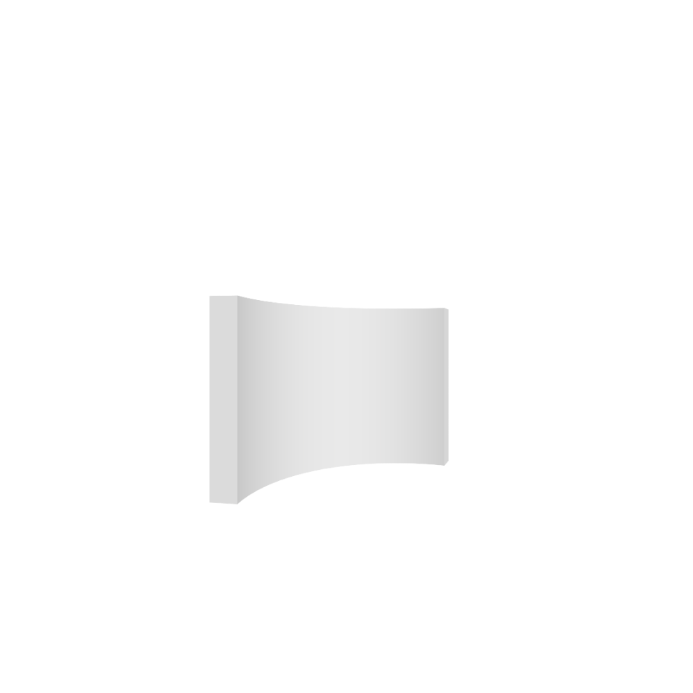 Hopup 13ft Curved Full Height Tension Fabric Display