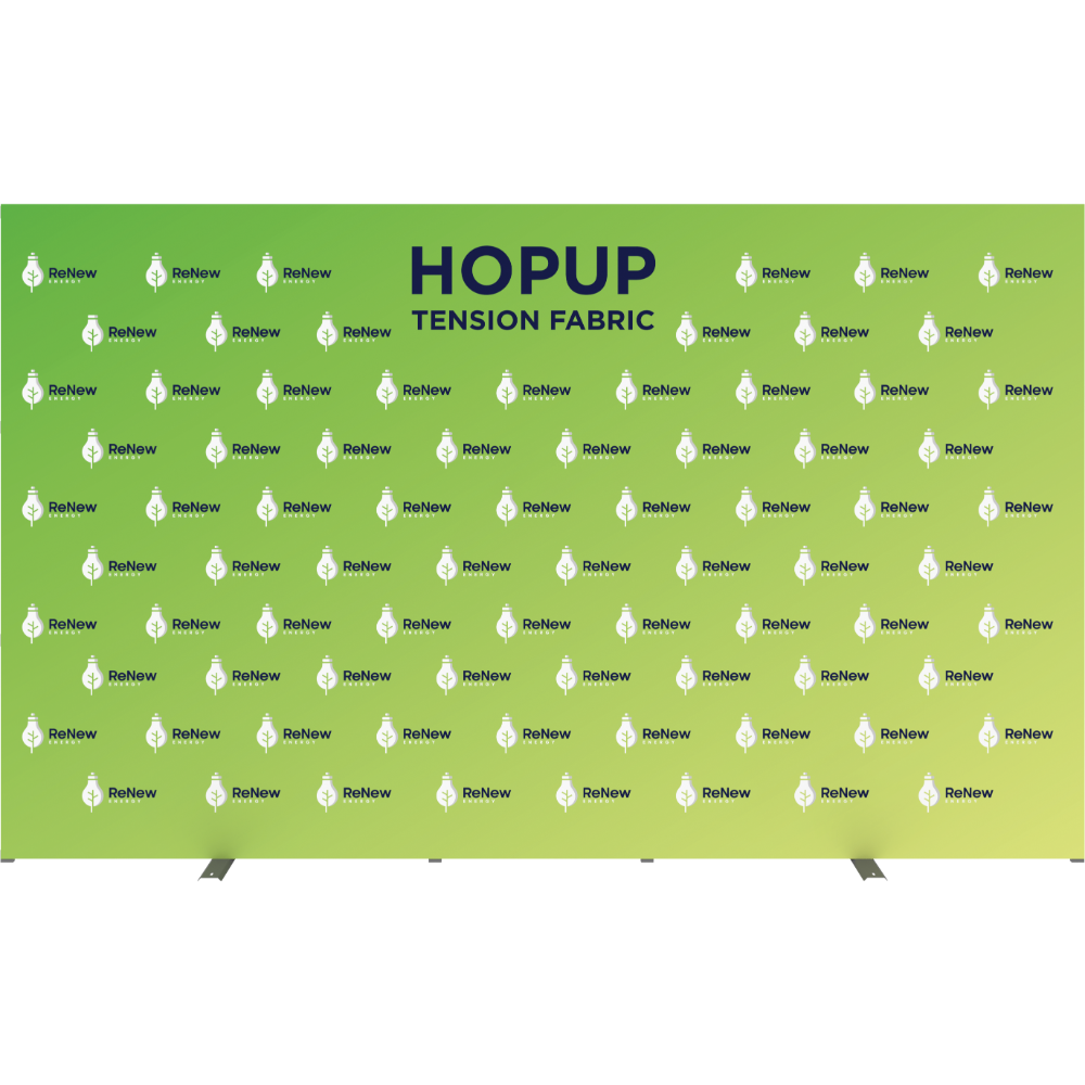 Hopup 13ft Straight Full Height Tension Fabric Display
