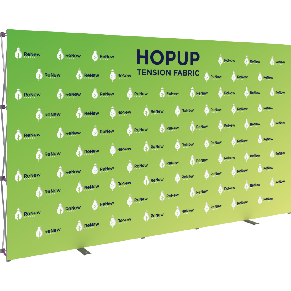 Hopup 13ft Straight Full Height Tension Fabric Display