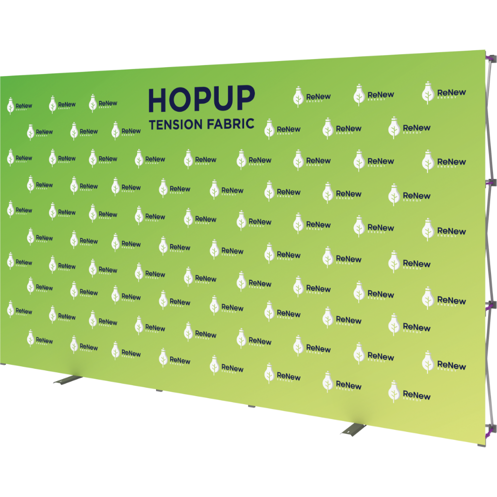 Hopup 13ft Straight Full Height Tension Fabric Display