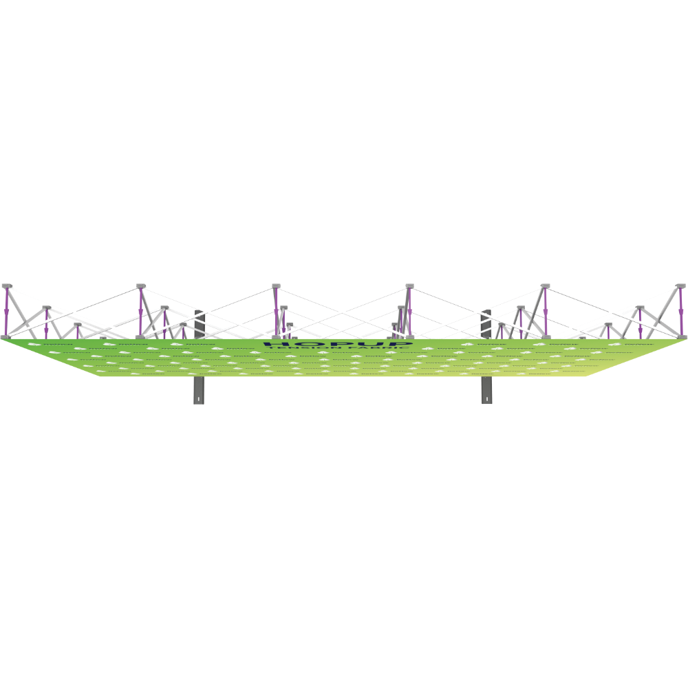 Hopup 13ft Straight Full Height Tension Fabric Display