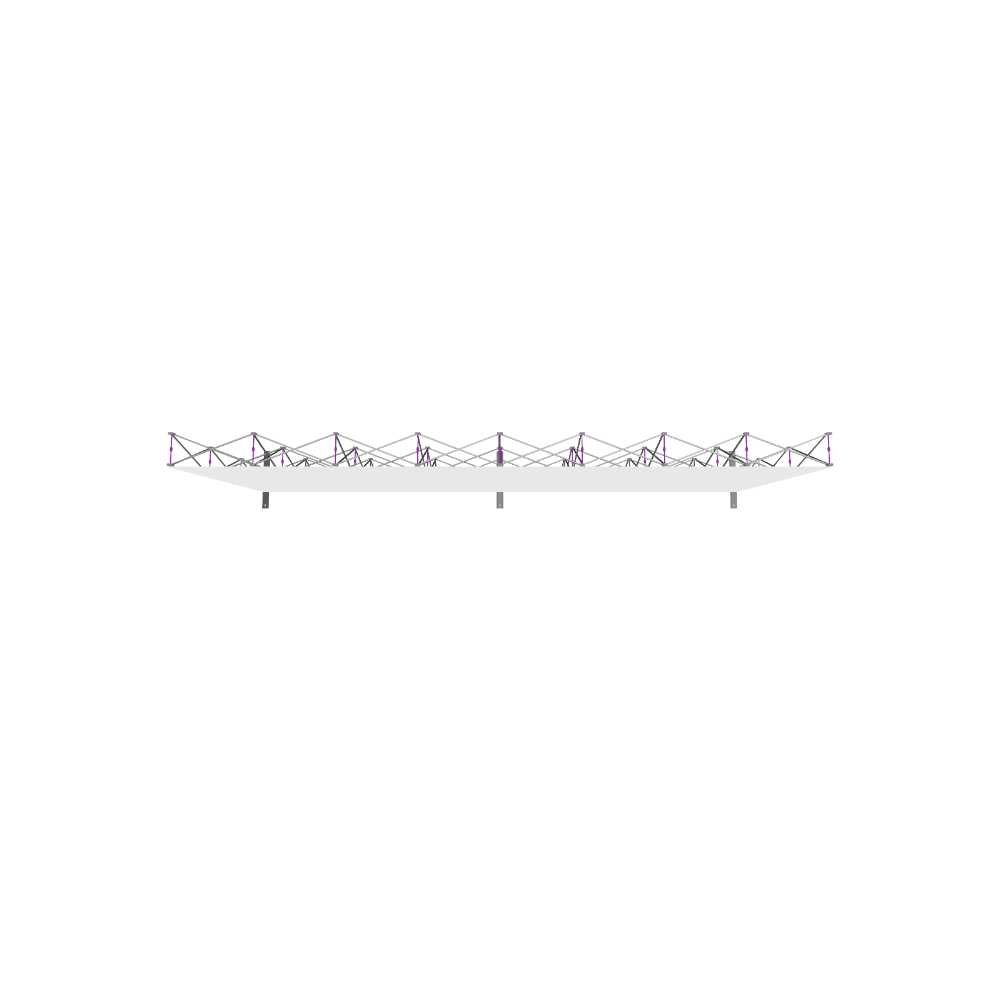 Hopup 20ft Straight Full Height Tension Fabric Display