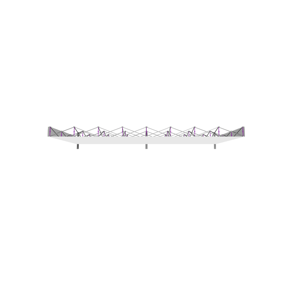 Hopup 20ft Straight Full Height Tension Fabric Display