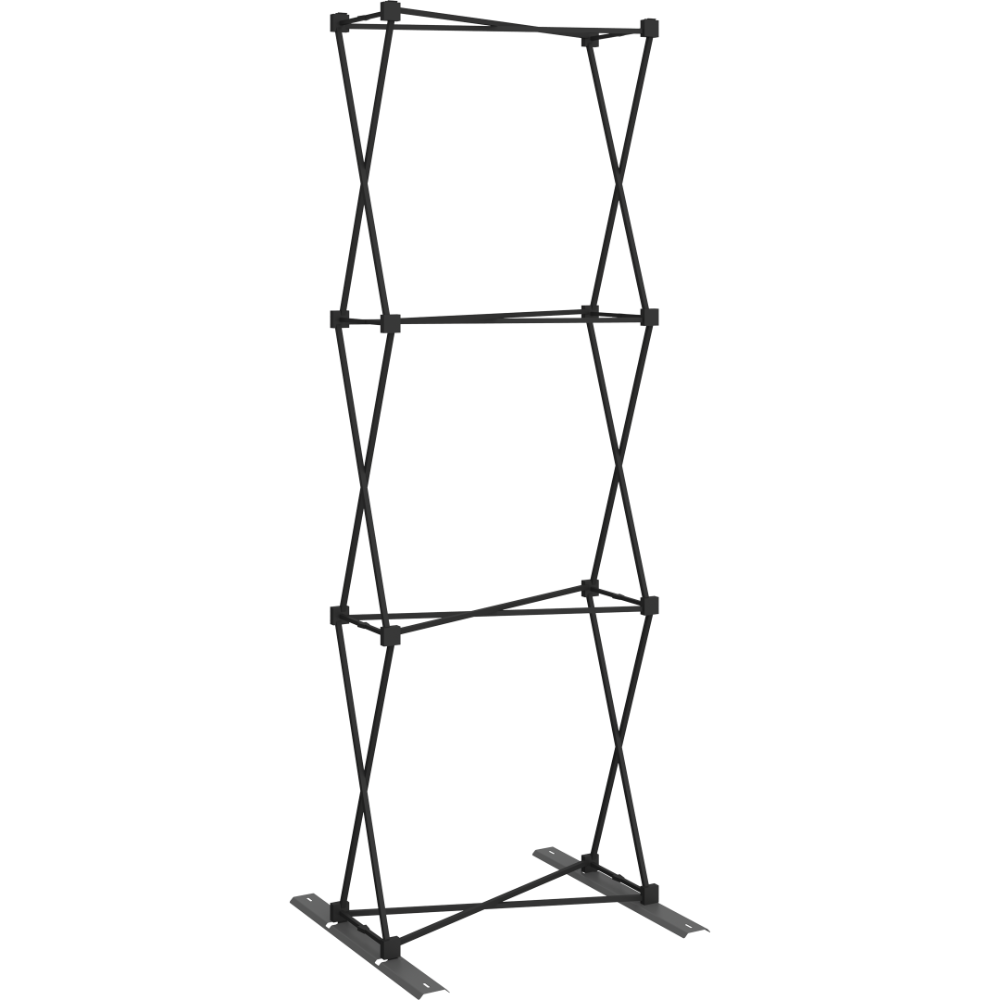 Hopup 2.5ft Straight Tabletop Tension Fabric Display