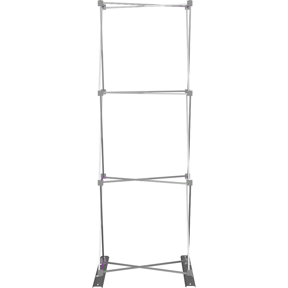 Hopup 2.5ft Straight Full Height Tension Fabric Display