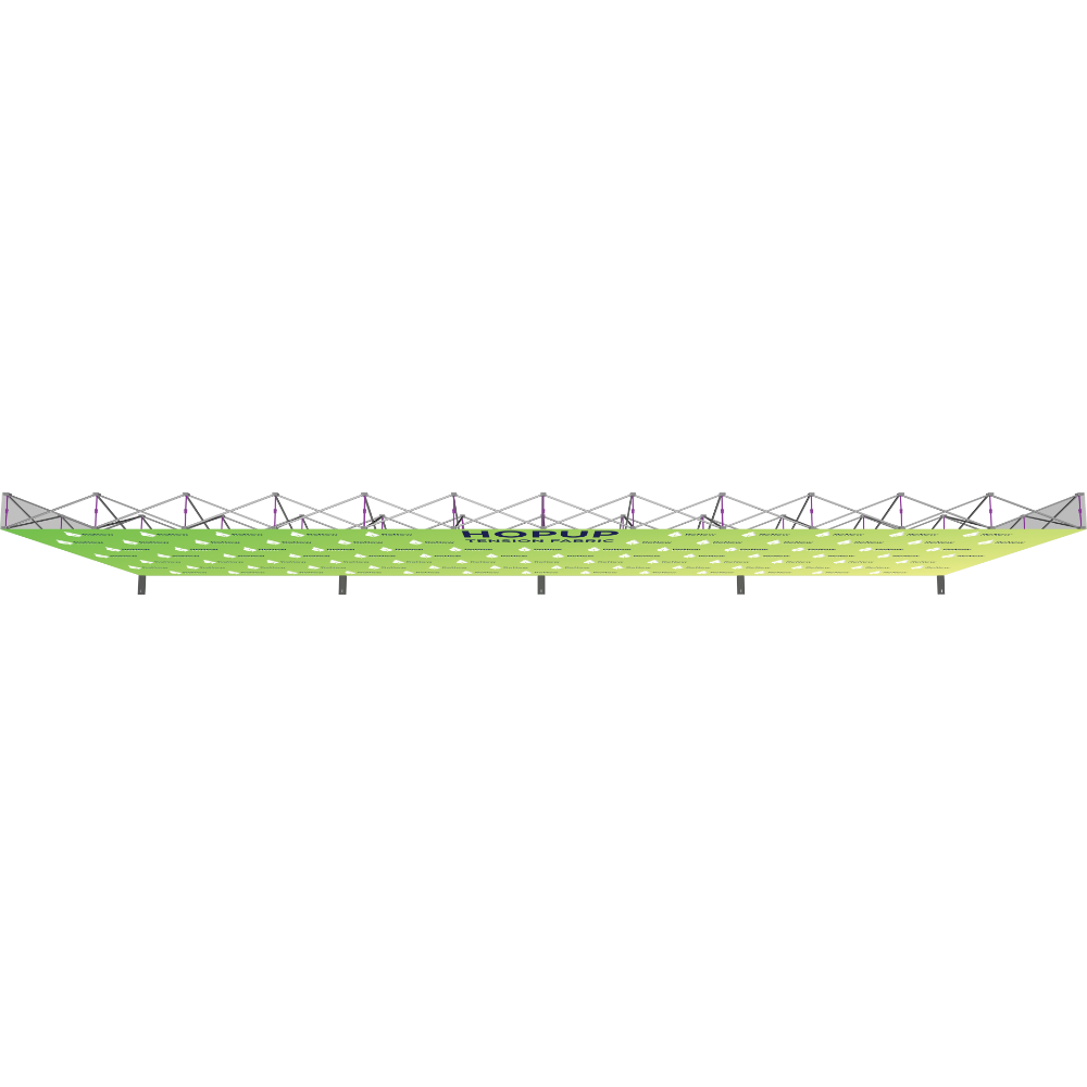 Hopup 30ft Straight Full Height Tension Fabric Display