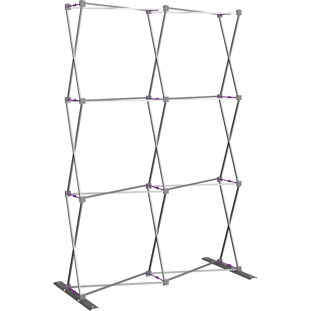 Hopup 5ft Straight Full Height Tension Fabric Display