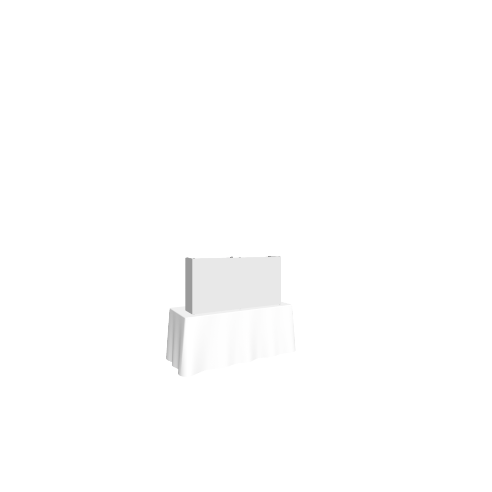 Hopup 5ft Straight Tabletop Tension Fabric Display