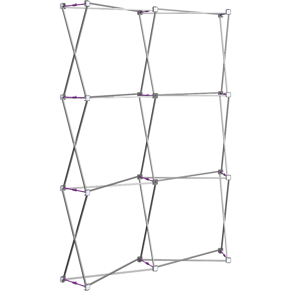 Hopup 5.5ft Curved Full Height Tension Fabric Display