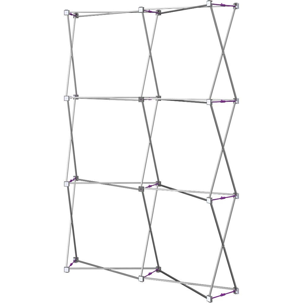 Hopup 5.5ft Curved Full Height Tension Fabric Display
