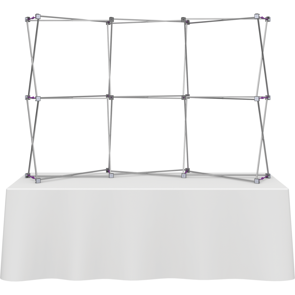 Hopup 7.5ft Curved Tabletop Tension Fabric Display