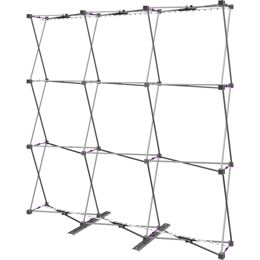 Hopup 7.5ft Backlit Straight Tension Fabric Display Kit