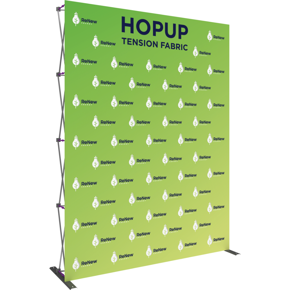 Hopup 7.5ft Straight Extra Tall Tension Fabric Display