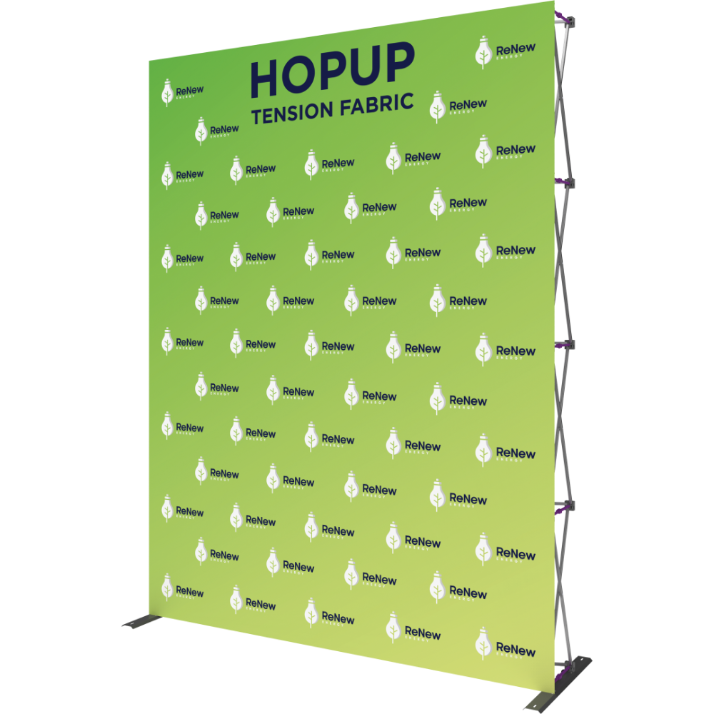 Hopup 7.5ft Straight Extra Tall Tension Fabric Display