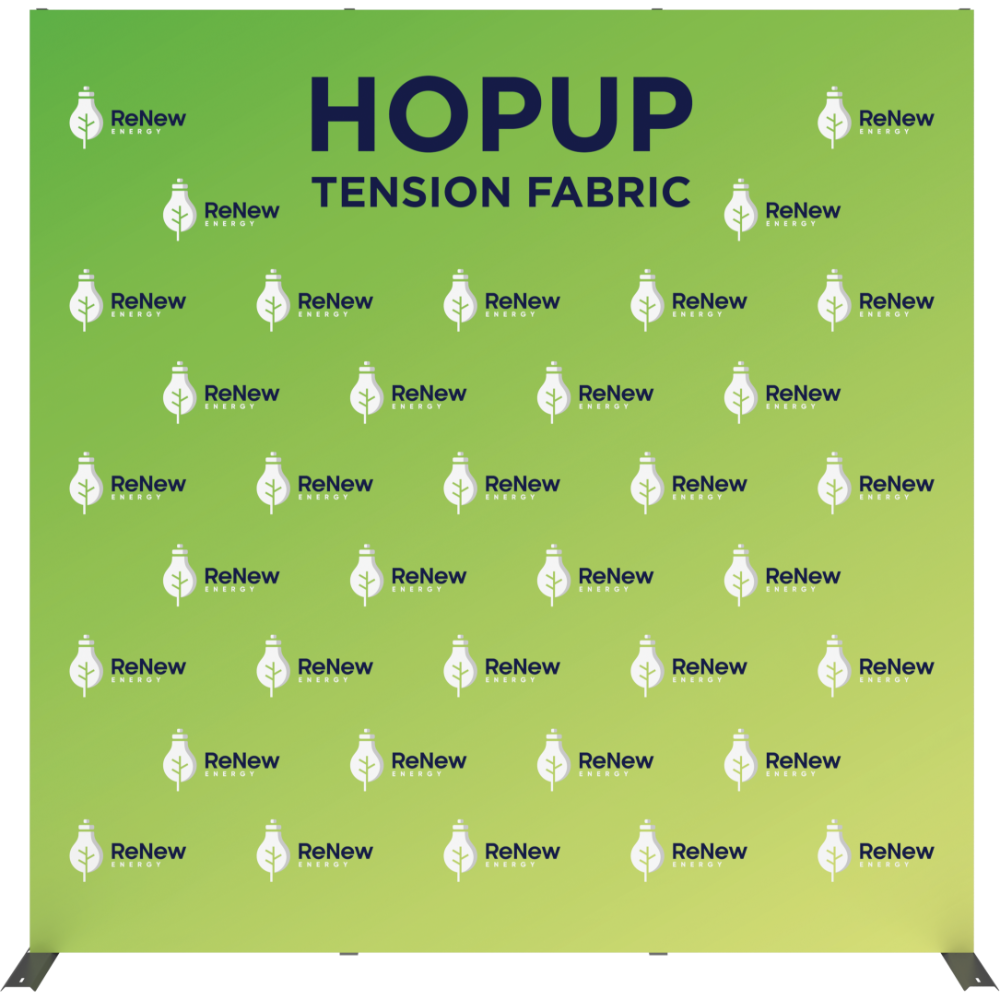 Hopup 7.5ft Straight Full Height Tension Fabric Display