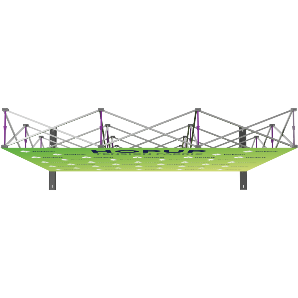 Hopup 7.5ft Straight Full Height Tension Fabric Display