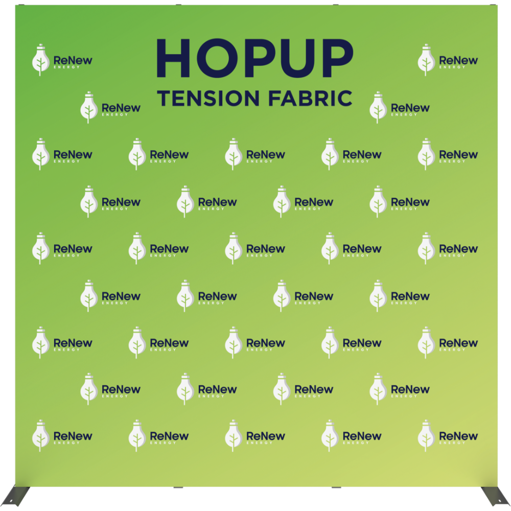 Hopup 7.5ft Straight Full Height Tension Fabric Display