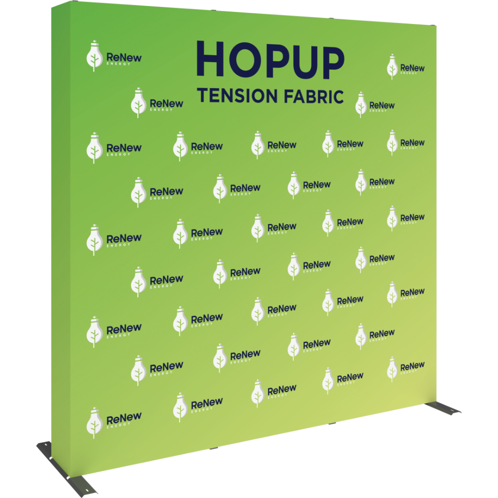 Hopup 7.5ft Straight Full Height Tension Fabric Display