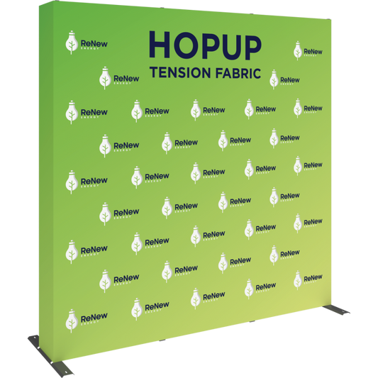 Hopup 7.5ft Straight Full Height Tension Fabric Display