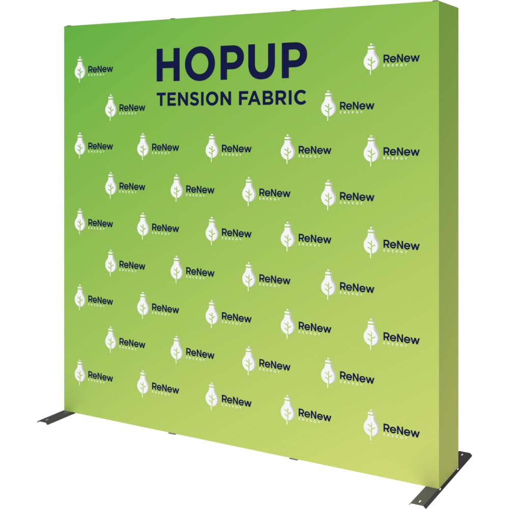 Hopup 7.5ft Straight Full Height Tension Fabric Display