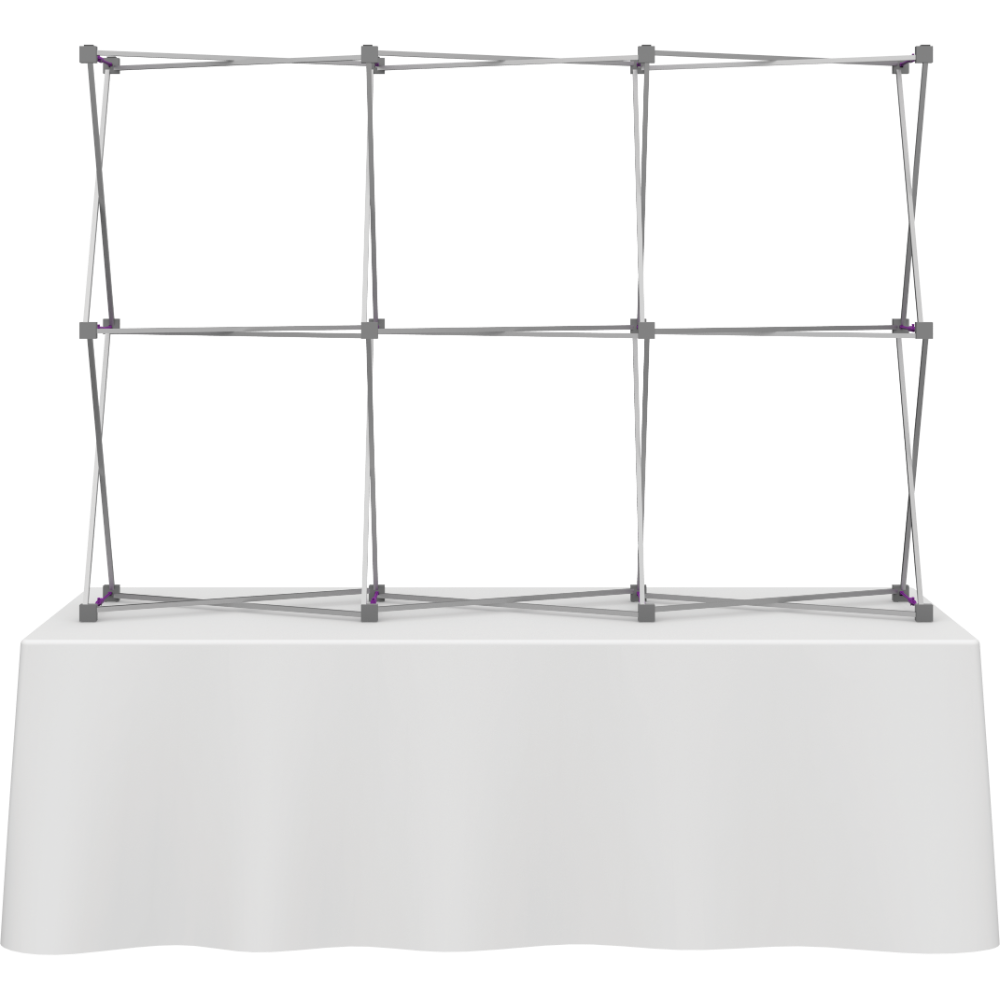 Hopup 7.5ft Straight Tabletop Tension Fabric Display