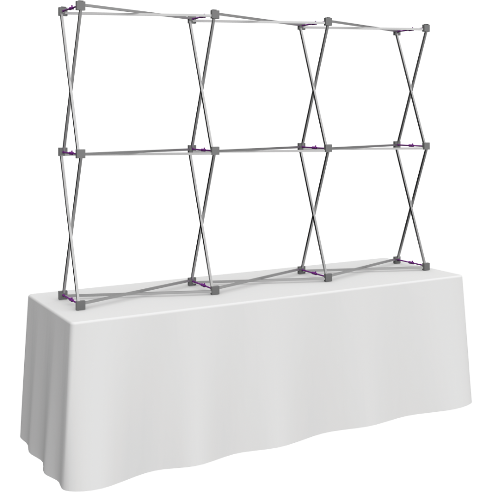 Hopup 7.5ft Straight Tabletop Tension Fabric Display
