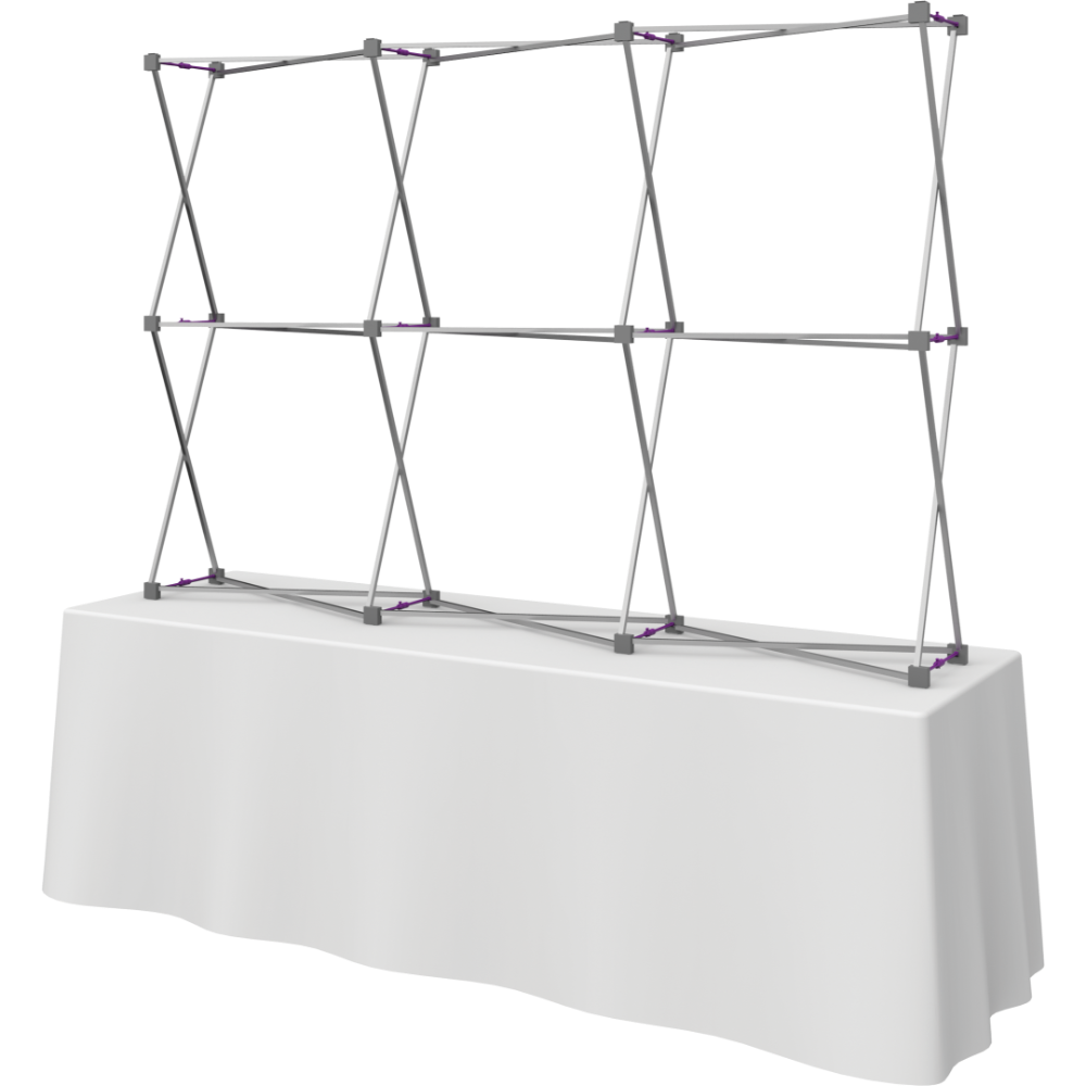Hopup 7.5ft Straight Tabletop Tension Fabric Display