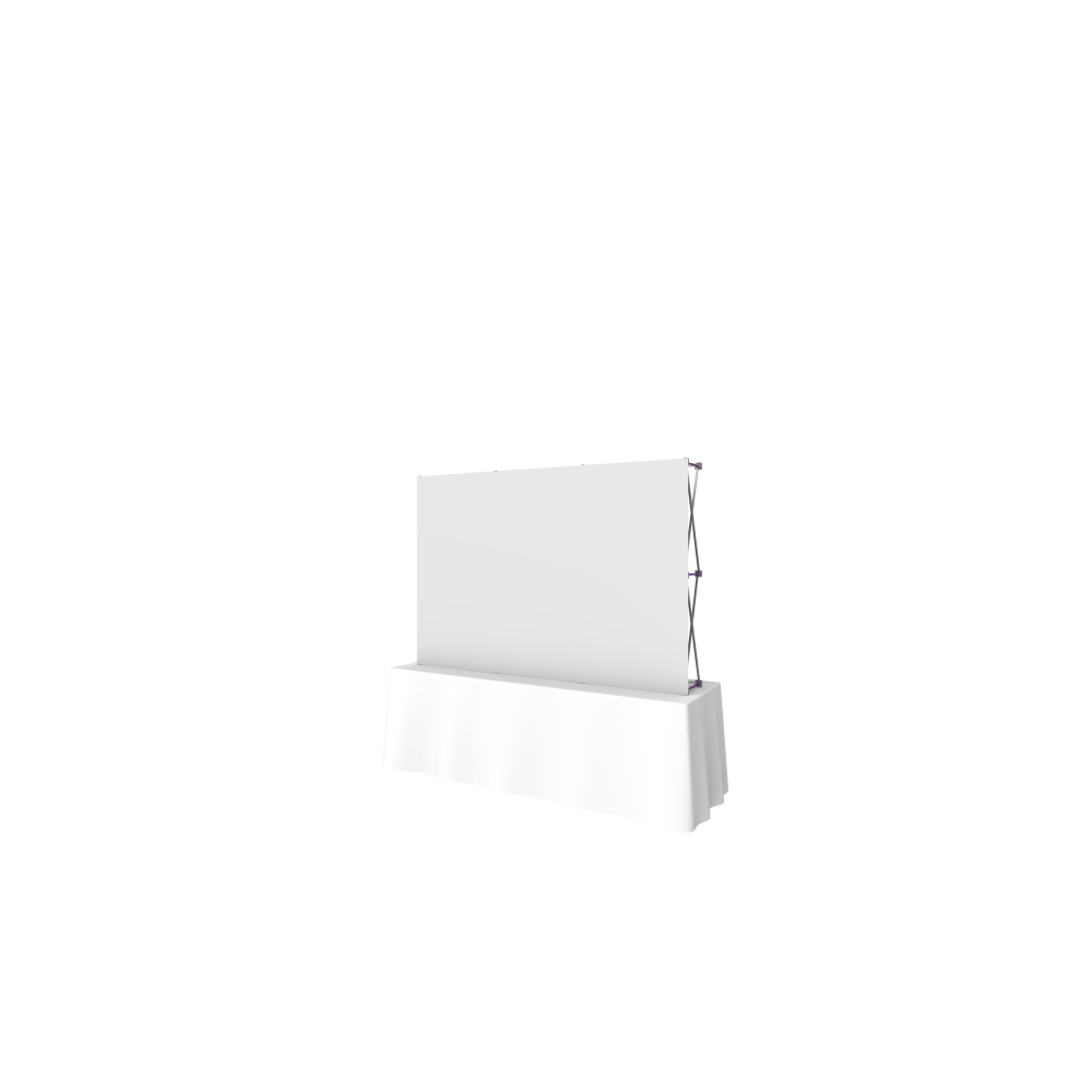 Hopup 7.5ft Straight Tabletop Tension Fabric Display