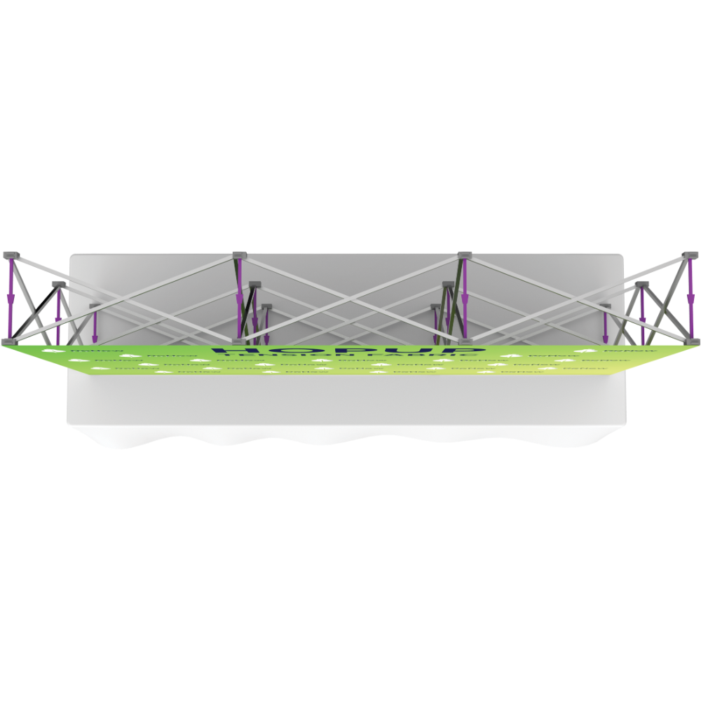 Hopup 7.5ft Straight Tabletop Tension Fabric Display