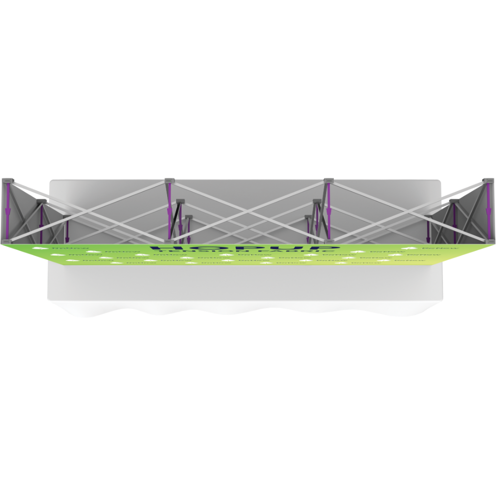 Hopup 7.5ft Straight Tabletop Tension Fabric Display