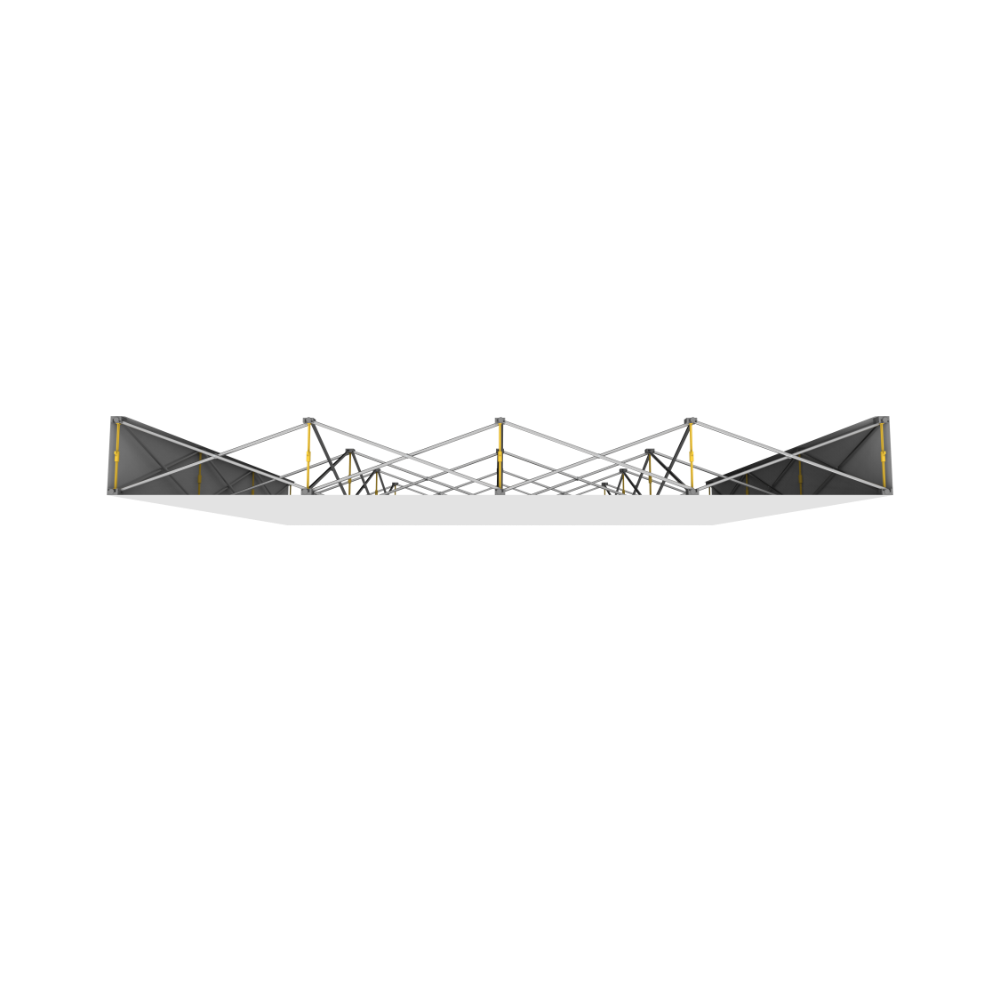 Hopup Lite 10ft Straight Full Height Tension Fabric Display