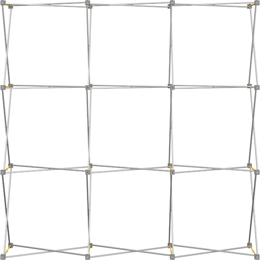Hopup Lite 8ft Straight Full Height Tension Fabric Display