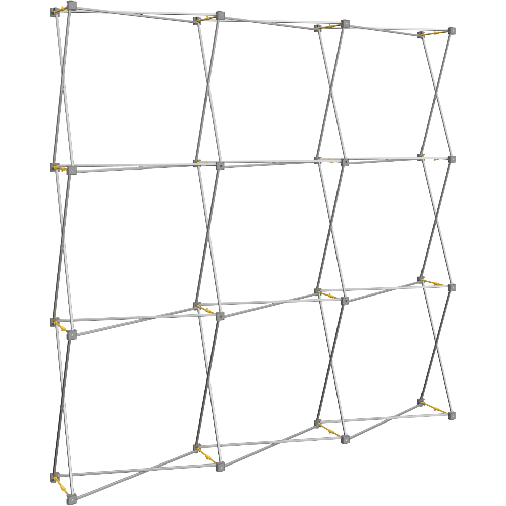 Hopup Lite 8ft Straight Full Height Tension Fabric Display