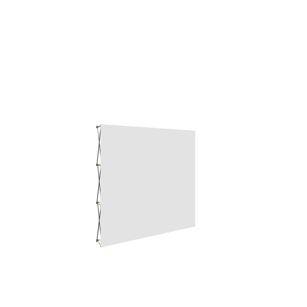 Hopup Lite 8ft Straight Full Height Tension Fabric Display
