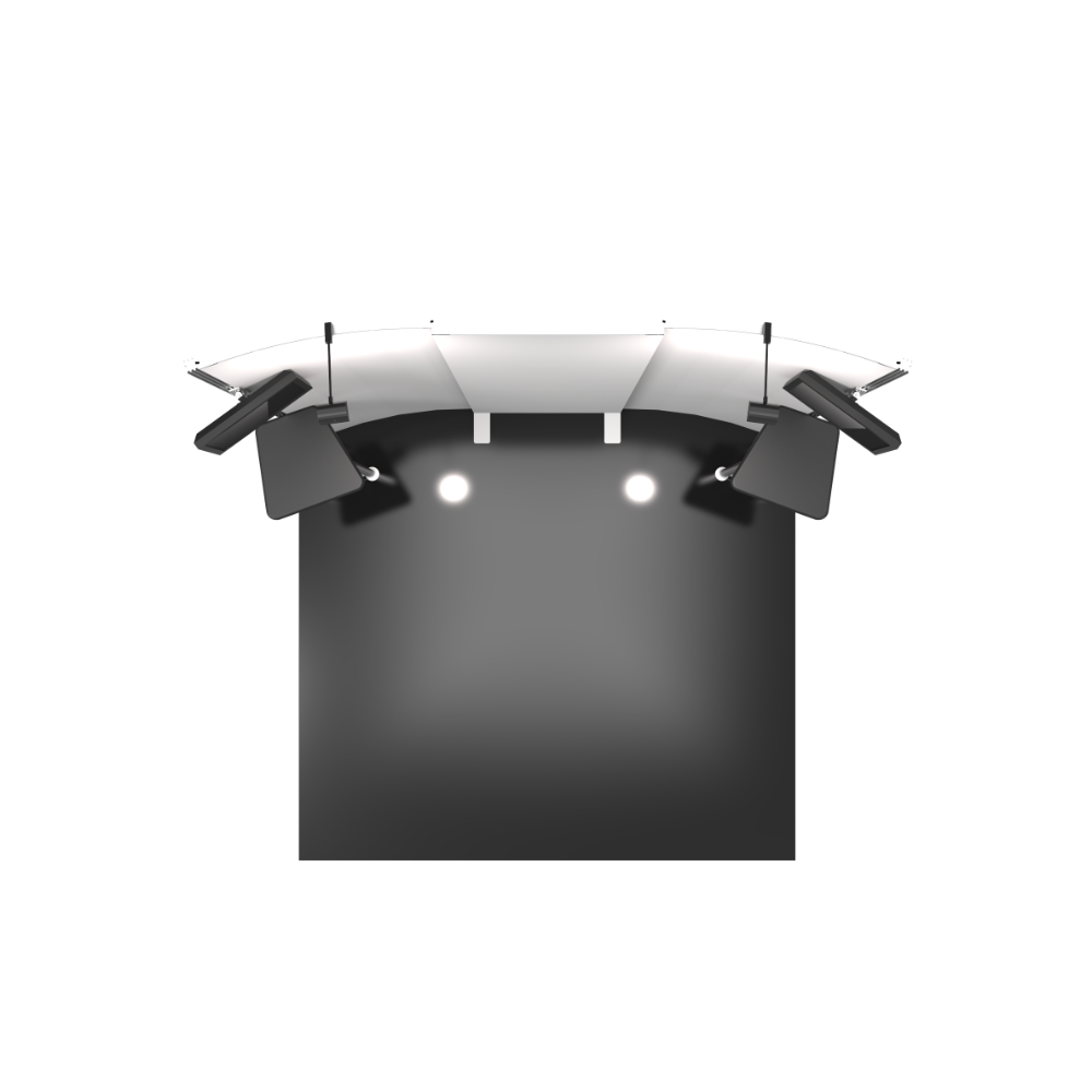 Hybrid Pro 10ft Modular Backwall Kit 01